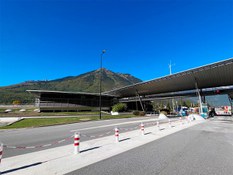 Foto 1 des Projekts Hochleistungs-Entwässerung im Herzen der Alpen: Mautstelle Sainte-Marie-de-Cuines