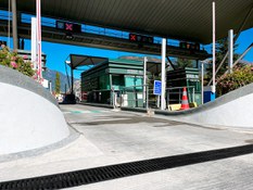 Photo #1 of project Sainte-Marie-de-Cuines Toll Station (France)