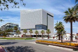 Photo #3 of project Light and Shadow on the Facade of the New Estepona Town Hall