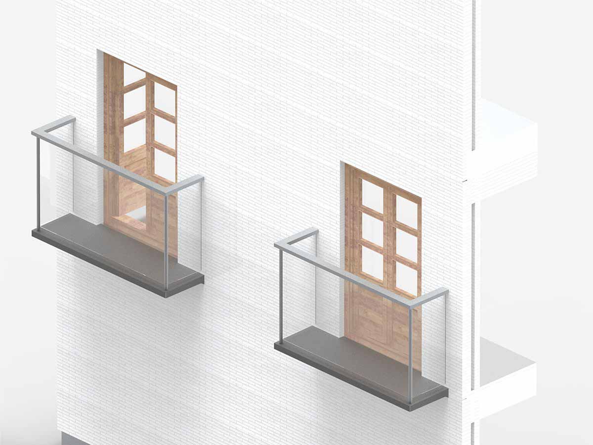 CUSTOMISABLE BALCONIES